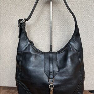 Y2K Vintage Coach Hampton leather hobo